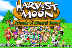 牧场物语-矿石镇的朋友们 Harvest Moon - Friends of Mineral Town(DE)(Natsume)(64Mb)