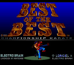 Best of the Best - Championship Karate (USA)
