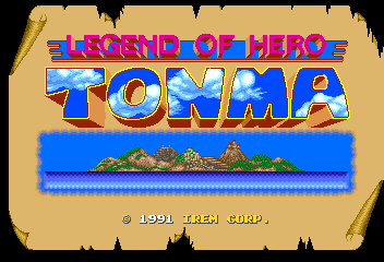 Legend of Hero Tonma (Japan)