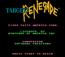 Target - Renegade (USA)