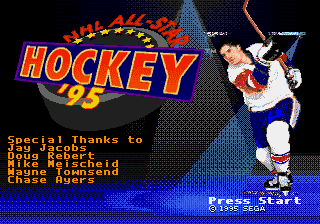NHL All-Star Hockey 95 (USA) (Beta) (1994-12-02)