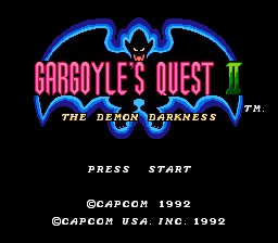Gargoyle's Quest II (USA)