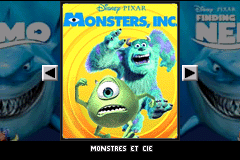 2合1 - 怪物工厂 & 海底总动员 2 Games in 1 - Monstres & Cie + Le Monde de Nemo(FR)(M4)(THQ)(128Mb)