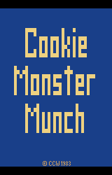Cookie Monster Munch (1983) (Atari) (PAL) [a1][!]