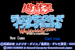 游戏王国际版 Yu-Gi-Oh! Duel Monsters - International Worldwilde Edition(JP)(M6)(Konami)(128Mb)