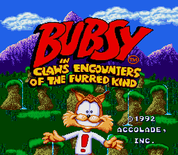 Bubsy in Claws Encounters of the Furred Kind (USA) (Beta 2)