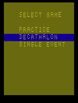 Sweat! - The Decathalon Game (1 of 2) (1982) (Starpath) (Prototype)