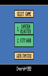 2 Pak Special Magenta - CaveBlast,City War (1992) (HES) (PAL) [!]
