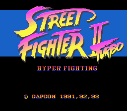 Street Fighter II Turbo (Japan)