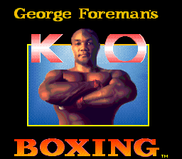 George Foreman's KO Boxing (Europe)