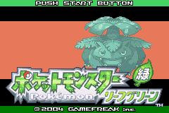 口袋妖怪-绿叶 Pocket Monster - LeafGreen(JP)(Nintendo)(128Mb)