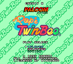 Pop'n TwinBee (USA, Europe) (Switch Online)