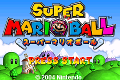 马里奥弹珠台 Super Mario Ball(JP)(Nintendo)(64Mb)