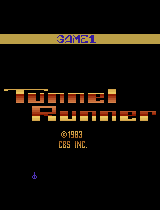 Tunnel Runner (1983) (CBS Electronics) [!]