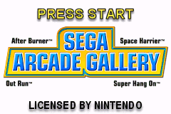 世嘉街机游戏集锦 Sega Arcade Gallery(US)(THQ)(64Mb)