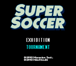 Super Soccer (USA) (Arcade)