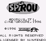 Spirou (Europe) (En,Fr,De,Es) (SGB Enhanced)