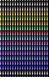 Vertical Rainbow Demo (PD)