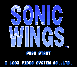 Sonic Wings (Japan)