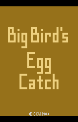 Big Bird's Egg Catch (1983) (Atari) (PAL) [!]