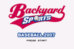 后院运动 - 棒球 2007  Backyard Sports - Baseball 2007(US)(Atari)(32Mb)