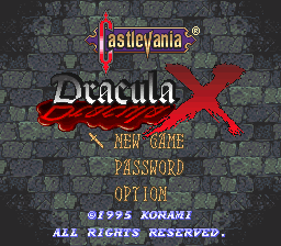 Castlevania - Dracula X (USA)