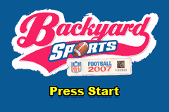 后院运动 - 橄榄球 2007  Backyard Sports - Football 2007(US)(Infogrames)(32Mb)