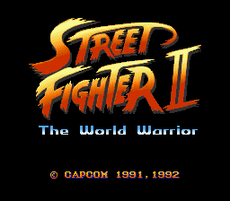 Street Fighter II (Japan)