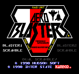 Aero Blasters (Japan)