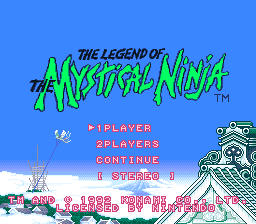 Legend of the Mystical Ninja, The (USA)