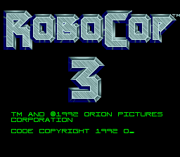 RoboCop 3 (Europe)