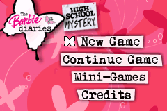 芭比日记 - 高校神秘 Barbie Diaries, The - High School Mystery(US)(Activision)(64Mb)