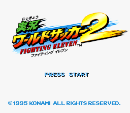 Jikkyou World Soccer 2 - Fighting Eleven (Japan) (Beta)