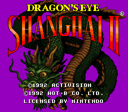 Shanghai II - Dragon's Eye (USA)