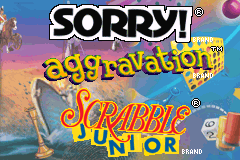 新游戏3合1-可怜虫 Sorry! - Aggravation - Scrabble Junior(US)(Destination Software)(32Mb)