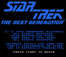 Star Trek - The Next Generation (USA) (Beta) (1993-12-28)