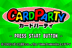 卡片宴会 Card Party(JP)(Mediakite)(64Mb)