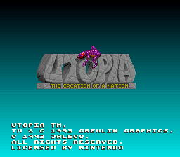 Utopia - The Creation of a Nation (USA) (Beta 2)