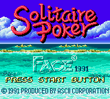 Solitaire Poker (USA, Europe)