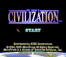 Sid Meier's Civilization (USA)