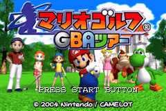 马里奥高尔夫巡回赛 Mario Golf - GBA Tour(JP)(Nintendo)(128Mb)