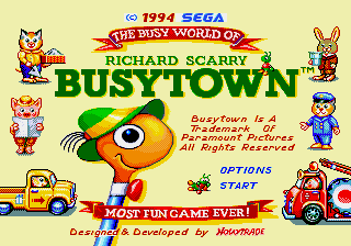 Richard Scarry's Busytown (USA) (Beta) (1994-08-25)