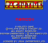 Pac-In-Time (Unknown) (Proto)