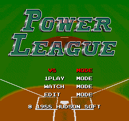 Power League (Japan) (All Star Version)
