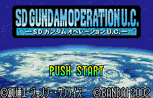 SD Gundam - Operation U.C. (Japan)