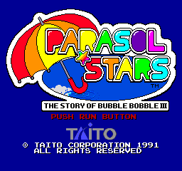 Parasol Stars - The Story of Bubble Bobble 3 (Japan)