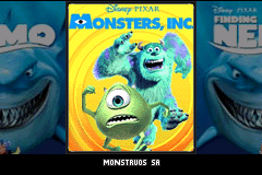游戏2合1-怪物工厂和海底总动员 2 Games in 1 - Monstruos, S.A. + Buscando a Nemo(ES)(M4)(THQ)(128Mb)