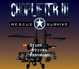 Choplifter III - Rescue-Survive (USA) (Beta 1)