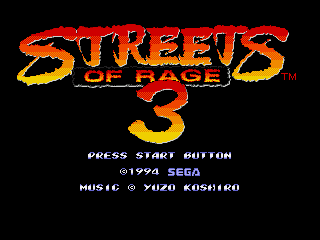 Streets of Rage 3 (Europe) (Beta) (1994-04-20)
