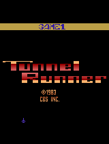 Tunnel Runner (1983) (CBS Electronics) [a1][!]